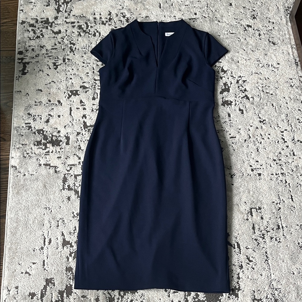 Calvin Klein Dark Blue Midi Dress